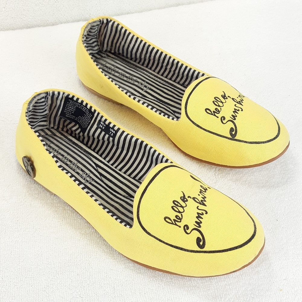 LOLY IN THE SKY  "SONIA" HELLO SUN SHINE Flat Shoes - Picture 9 of 16